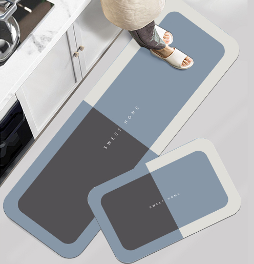 DrySecure Waterproof Kitchen and Bathroom Mat (Single)