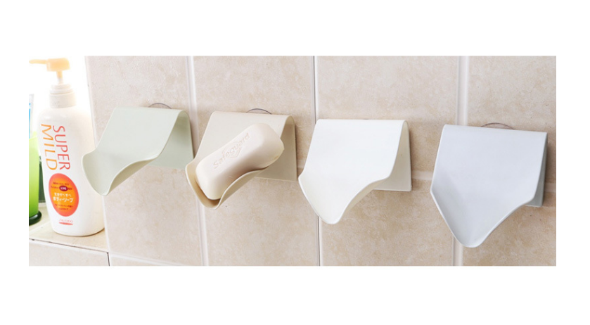 Japanese Style Soap Dish with Drainage Storage Rack